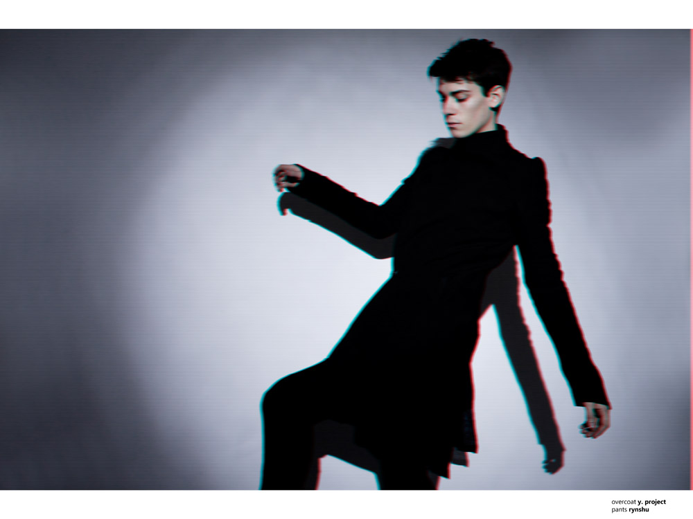 Éditorial de mode avec NICOLAS