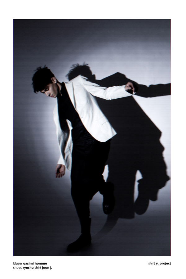 Éditorial de mode avec NICOLAS