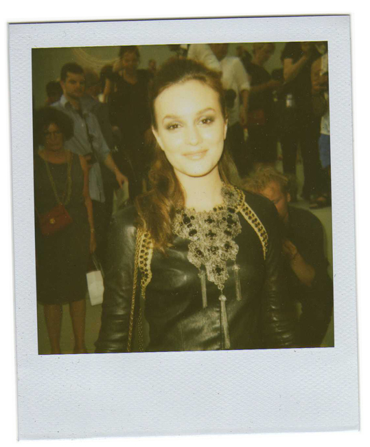 Bryanboy asked me to do a picture of Leighton Meester close to him