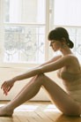 Book mannequin: Séance photo lingerie boudoir avec Andy Andenok par le photographe Antonio Barros